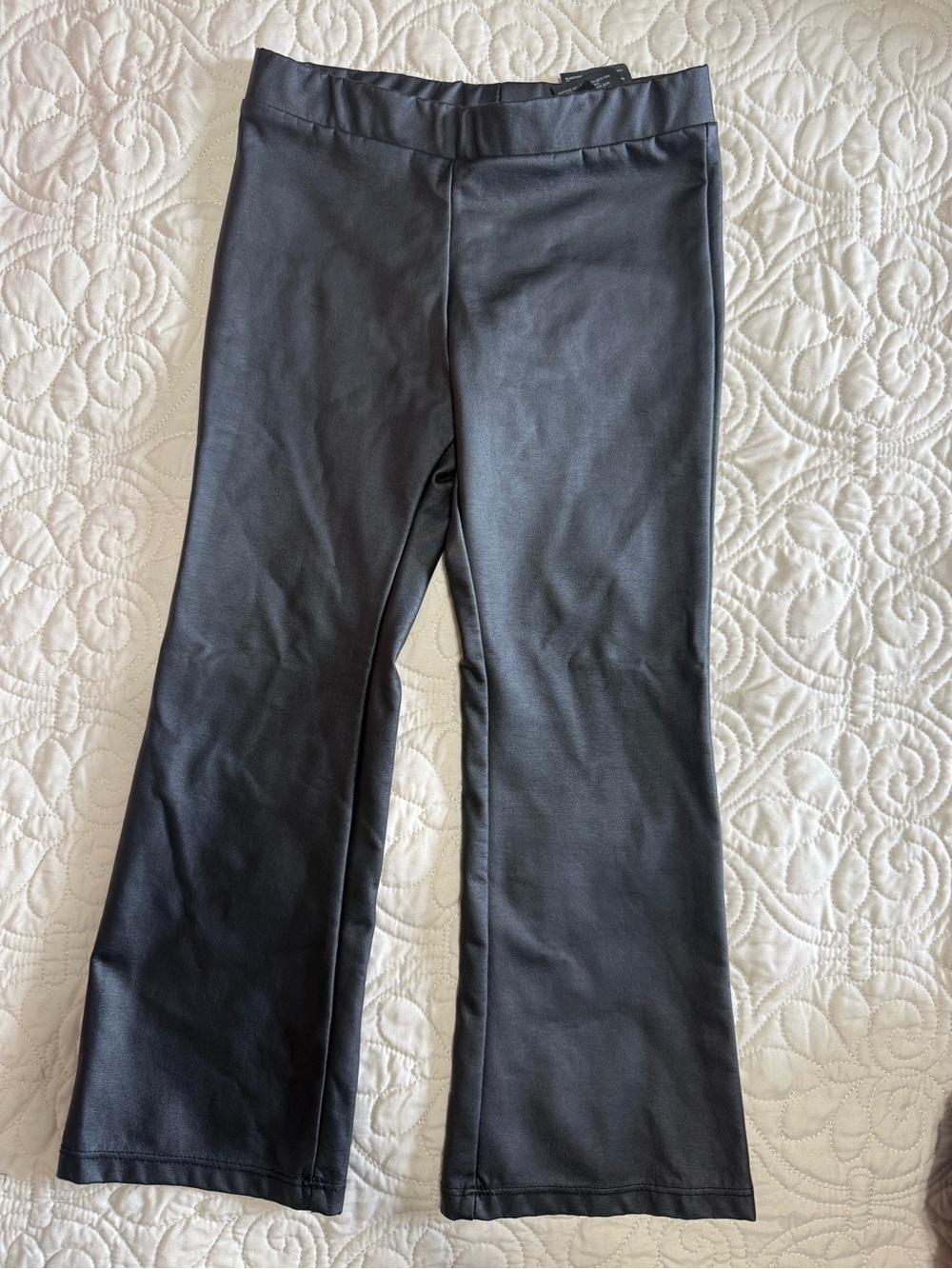 Girls 3T Black Faux Leather Pants H&M kids